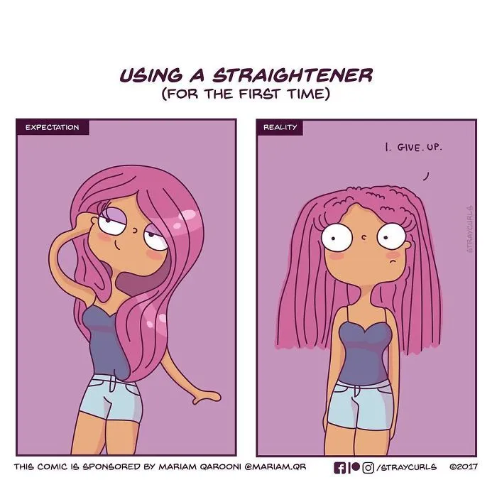 I Like To Create Comics Based On Hair!