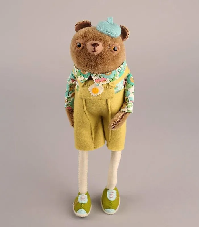 You Will Surely Want To Have A-Meet The Friendly Animals Made In Felt By The Artist Cat Rabbit