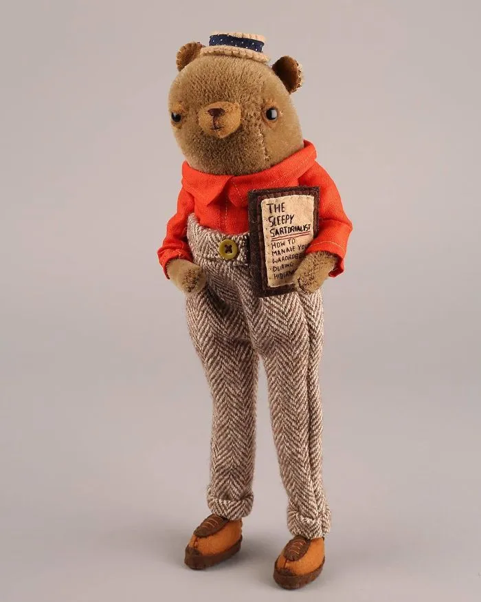You Will Surely Want To Have A-Meet The Friendly Animals Made In Felt By The Artist Cat Rabbit