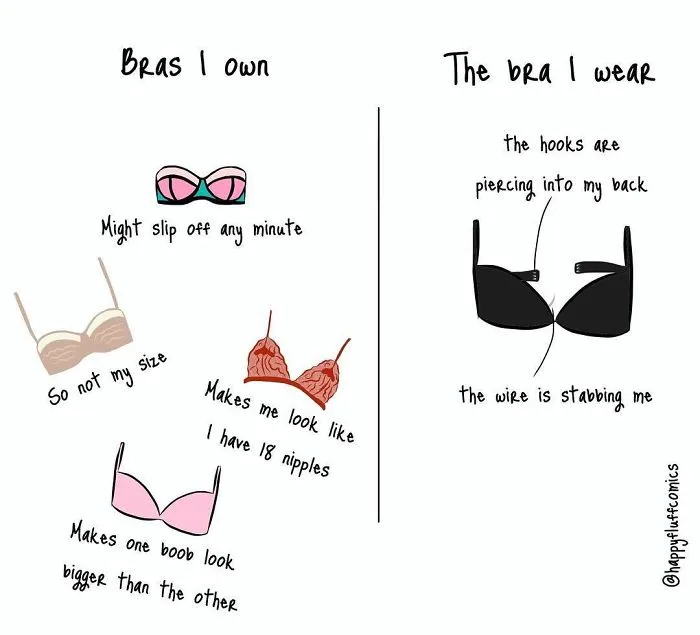 112 Bra Problems That Men Will Not Understand