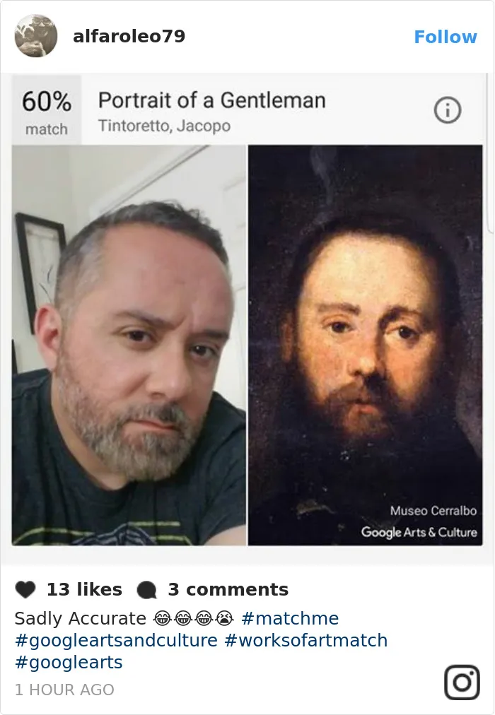 New Google App Finds Your Museum Doppelganger But Not Everyone Is Loving The Results