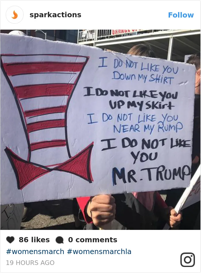 70 Of The Best Signs From The 2018 Women’s March
