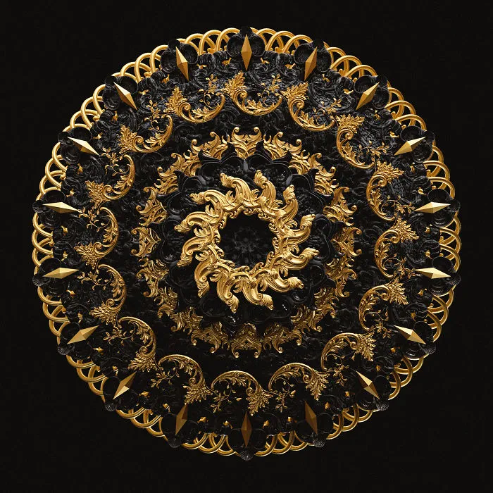 I Reimagined Traditional Mandala And Geometric Patterns As 3D Illustrations