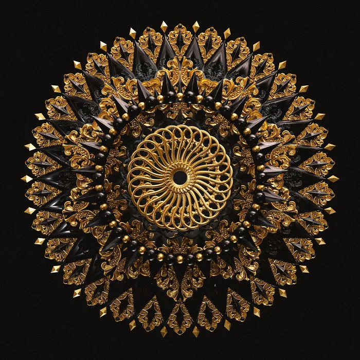 I Reimagined Traditional Mandala And Geometric Patterns As 3D Illustrations