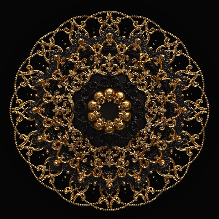 I Reimagined Traditional Mandala And Geometric Patterns As 3D Illustrations