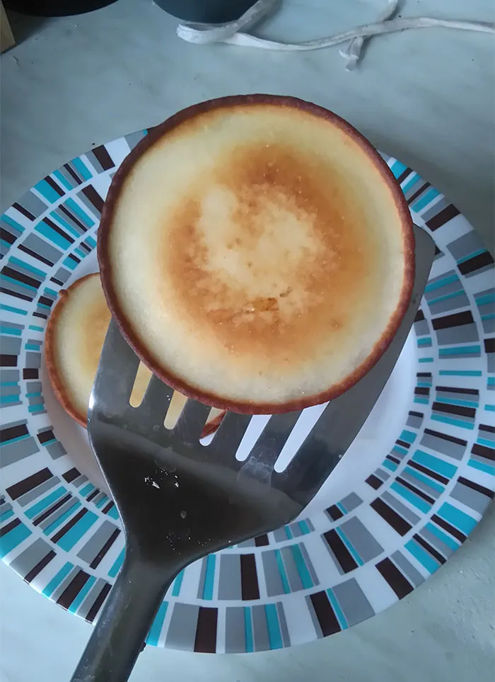 My Perfectly Round Pancake!