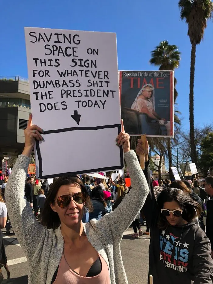 70 Of The Best Signs From The 2018 Women’s March