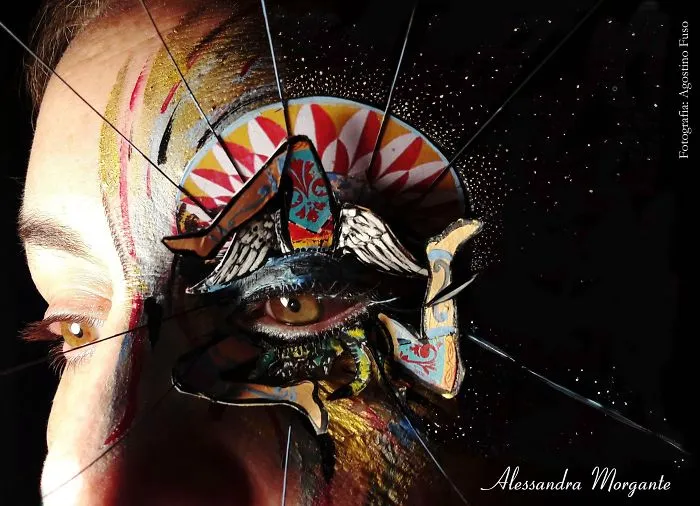 When Makeup Becomes A True Art Form, The Eyes Are Turned Into Performance Spaces