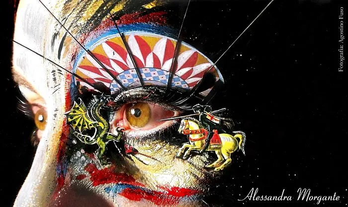 When Makeup Becomes A True Art Form, The Eyes Are Turned Into Performance Spaces