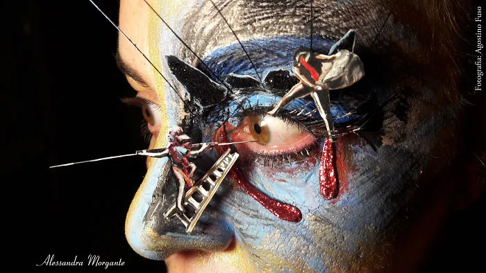When Makeup Becomes A True Art Form, The Eyes Are Turned Into Performance Spaces