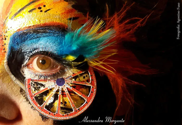 When Makeup Becomes A True Art Form, The Eyes Are Turned Into Performance Spaces