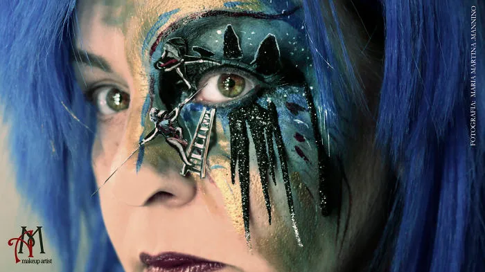 When Makeup Becomes A True Art Form, The Eyes Are Turned Into Performance Spaces