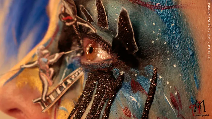 When Makeup Becomes A True Art Form, The Eyes Are Turned Into Performance Spaces