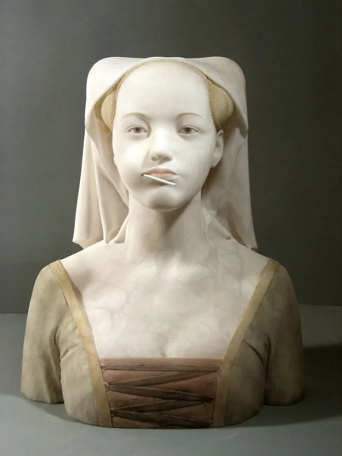 What If Renaissance Sculptures "Behaved" In A Modern Way