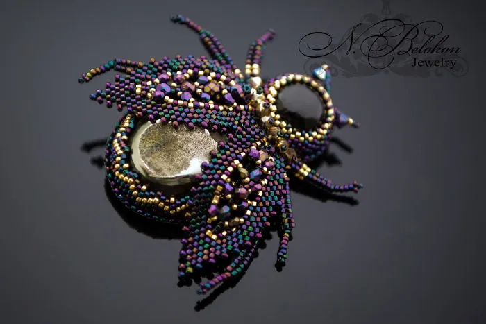 Gorgeous Beaded Insects Made By Russian Craftswoman Completely By Hand