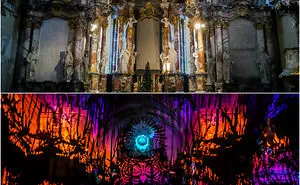 Harry Potter Would Be Surprised - See The Magic Of Light
imagine That In One Second You Can Change This Saint Kotryna Church In To The Home Of Harry Potter.