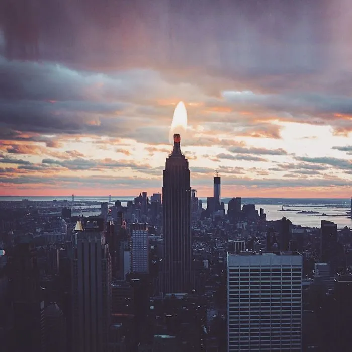 Empire State Candle