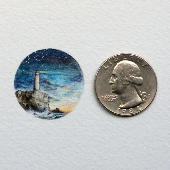 The Beauty Of Little Things: My 30 New Miniature Paintings