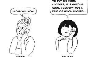 I Made These Comics To Compare Chinese Culture With Western Culture Through Everyday Life