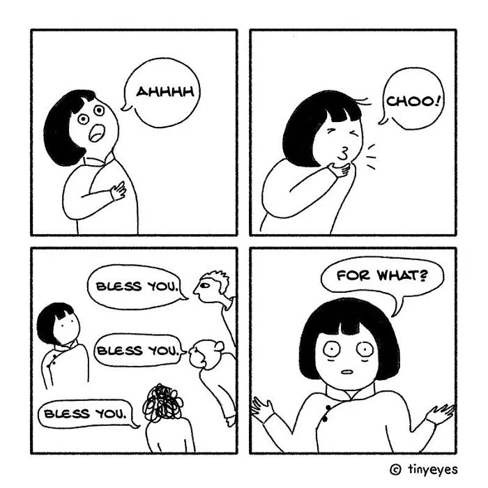 I Made These Comics To Compare Chinese Culture With Western Culture Through Everyday Life