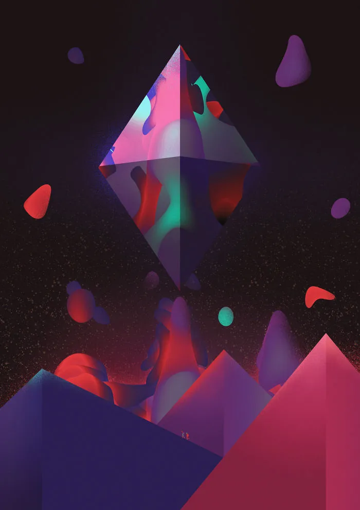 I Make Vaporwave Inspired Posters Exploring Communication In Digital World Every Day