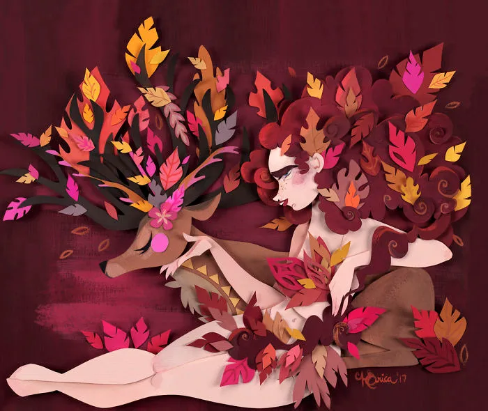 I Create A World Of My Own Using Paper, And Here Are My Best 40 Works