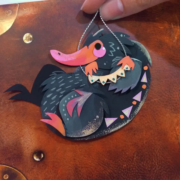 I Create A World Of My Own Using Paper, Scissors And A Little Too Much Color!