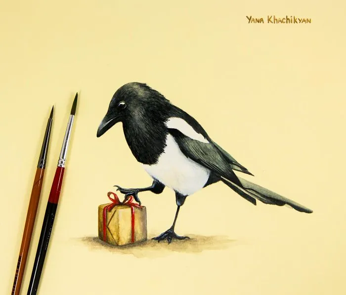 Stunning Watercolor Paintings Of Animals By Yana