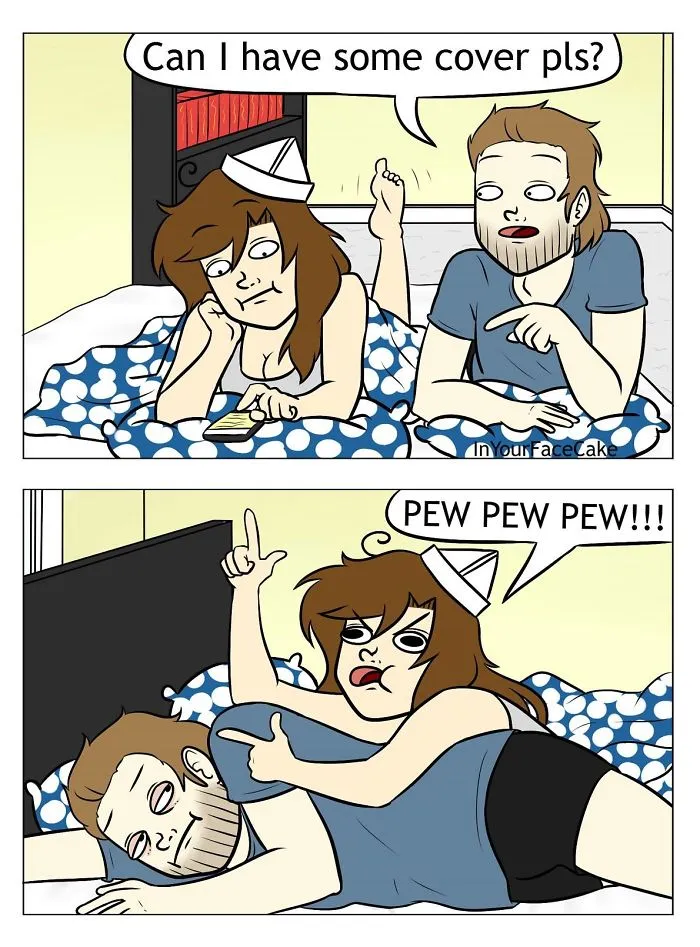 I Illustrate The Hilarious Side Of My Everyday Life With A Boyfriend