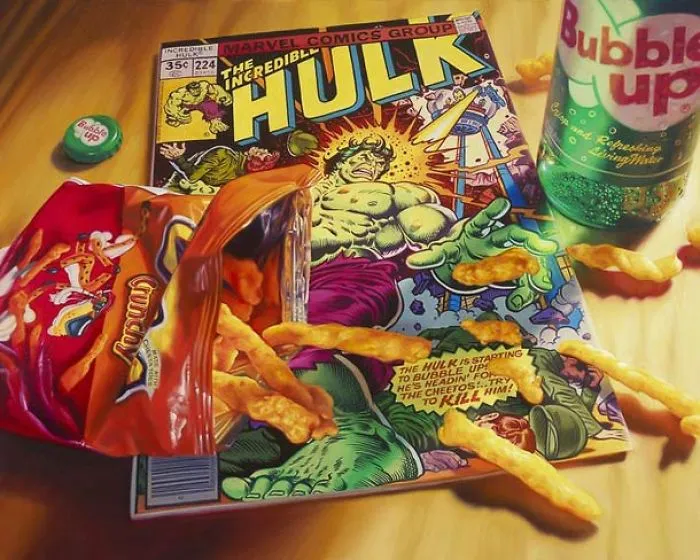 Incredible Hyperrealistic Oil Paintings Show A Perfect Combination Of Pop Art And Everyday Objects