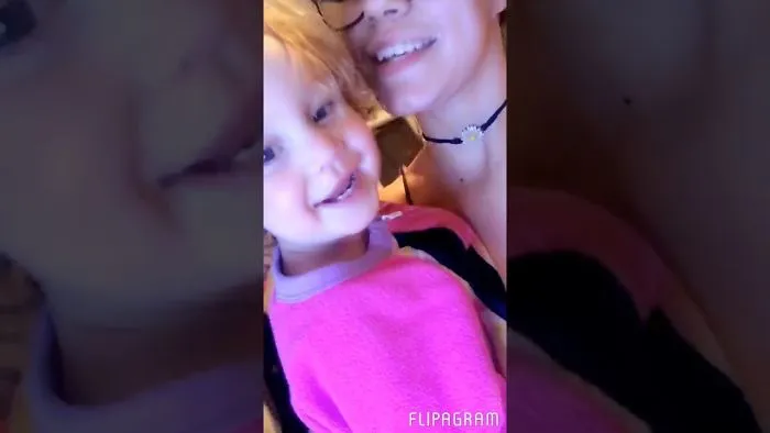 Daughter Singing With Mommy! Super Cute!