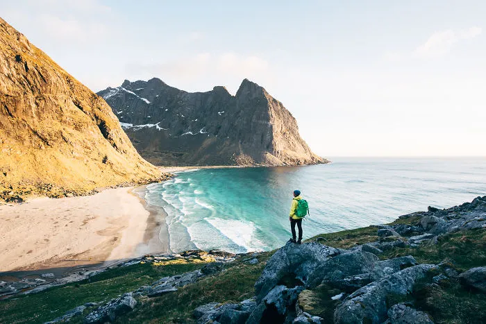Kvalvika Beach, Lofoten, Norway