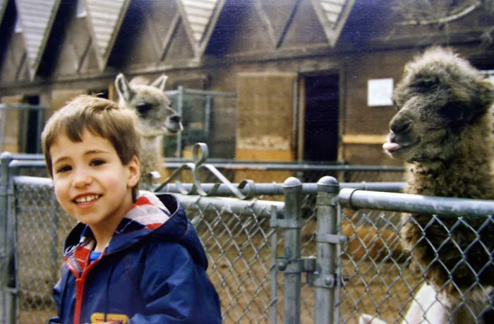 Rude Llama Original Photobomb 1990