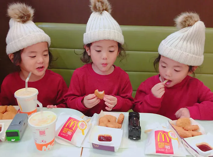 Japanese Mom Captures Her Life With Her Twins And Triplets And It's Just Too Adorable