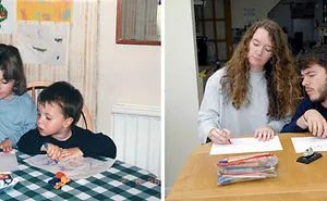 My Brother And I Recreated Our Childhood Photos For Our Parents' 30th Anniversary