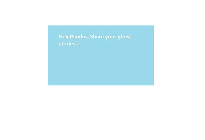 Believe Ghosts Are Real? Prove It. Post Your Story