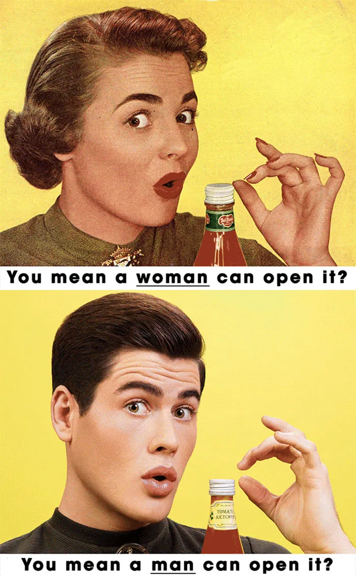 Photographer Reverses Gender Roles In Sexist Vintage Ads