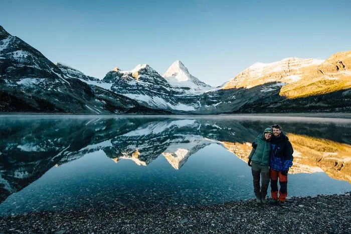 Jack And Marta In Mount Assiniboine Provincial Park