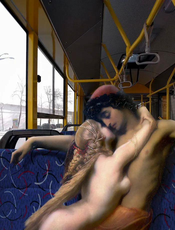 Artist Inserts People From Classical Paintings Into Today’s World, And The Result Is Surprisingly Good