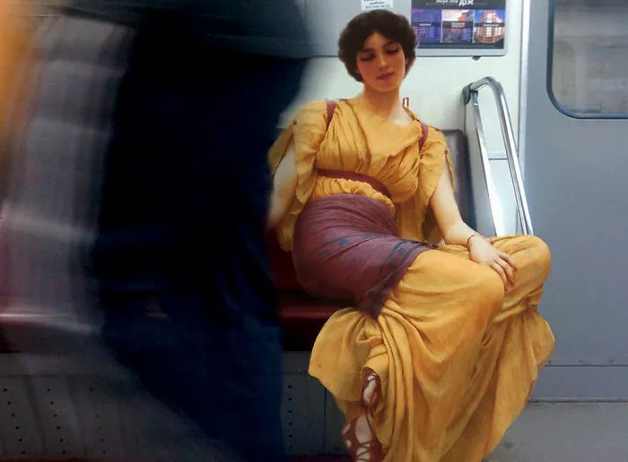 Artist Inserts People From Classical Paintings Into Today’s World, And The Result Is Surprisingly Good