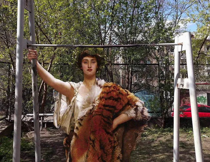 Artist Inserts People From Classical Paintings Into Today’s World, And The Result Is Surprisingly Good