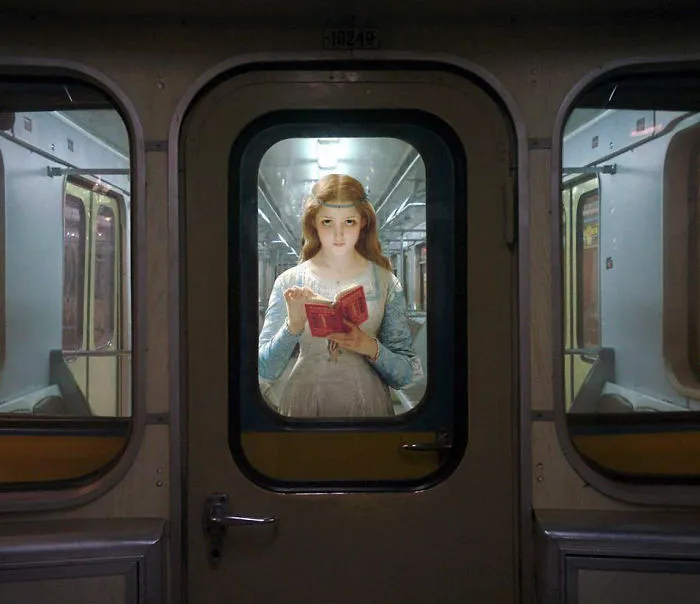 Artist Inserts People From Classical Paintings Into Today’s World, And The Result Is Surprisingly Good