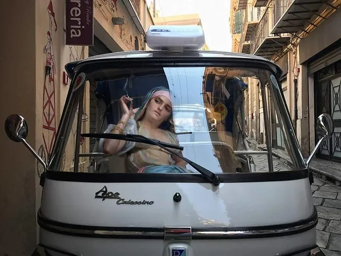 Artist Inserts People From Classical Paintings Into Today’s World, And The Result Is Surprisingly Good