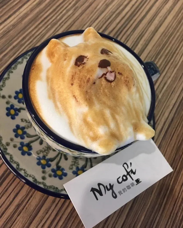 Coffee Artist Creates Impressive 3D Latte Art And It's Too Cute To Drink