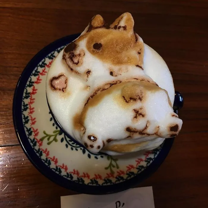 Coffee Artist Creates Impressive 3D Latte Art And It's Too Cute To Drink