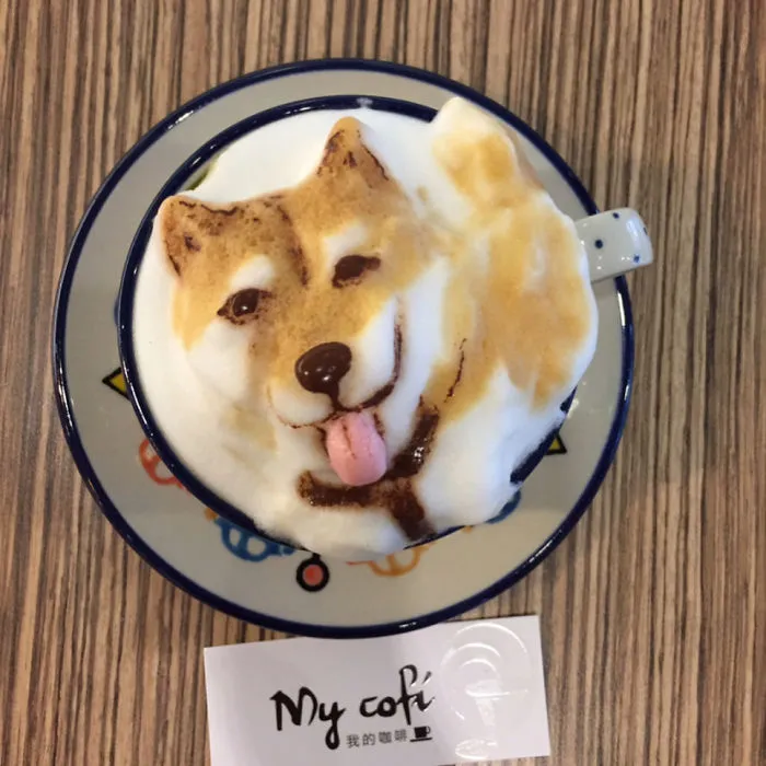 Coffee Artist Creates Impressive 3D Latte Art And It's Too Cute To Drink