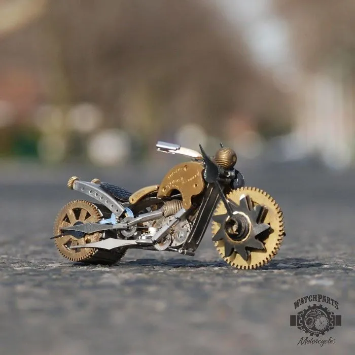 I Turn Old Watches Into Steampunk Sculptures