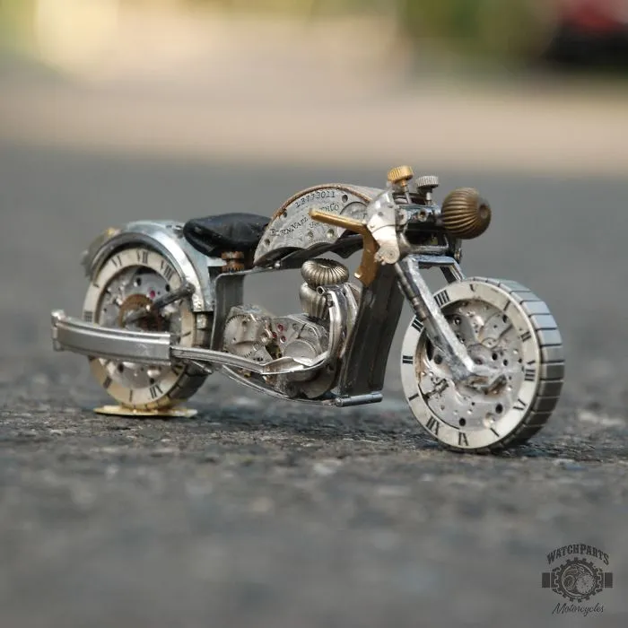 I Turn Old Watches Into Steampunk Sculptures