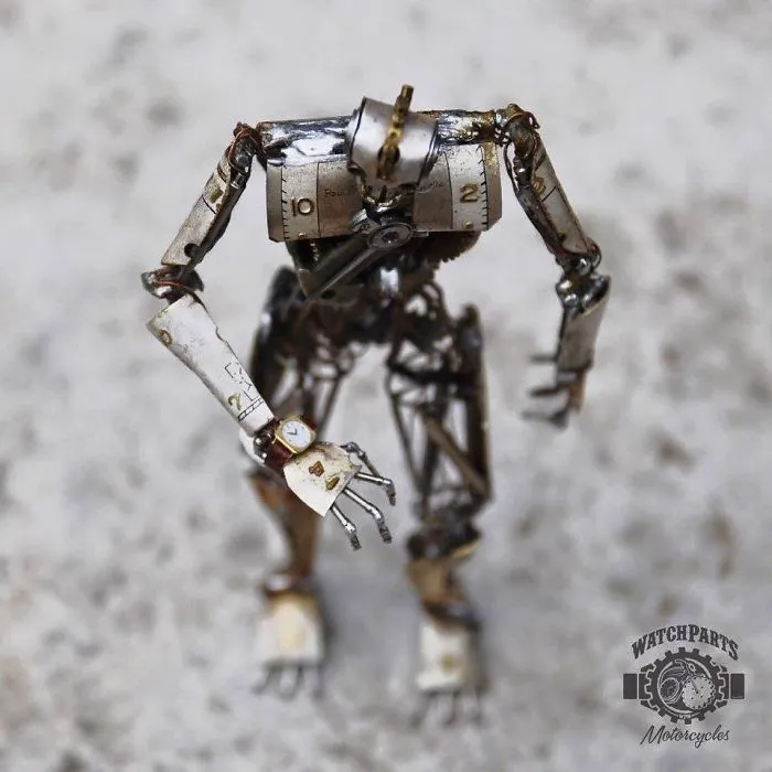 I Turn Old Watches Into Steampunk Sculptures