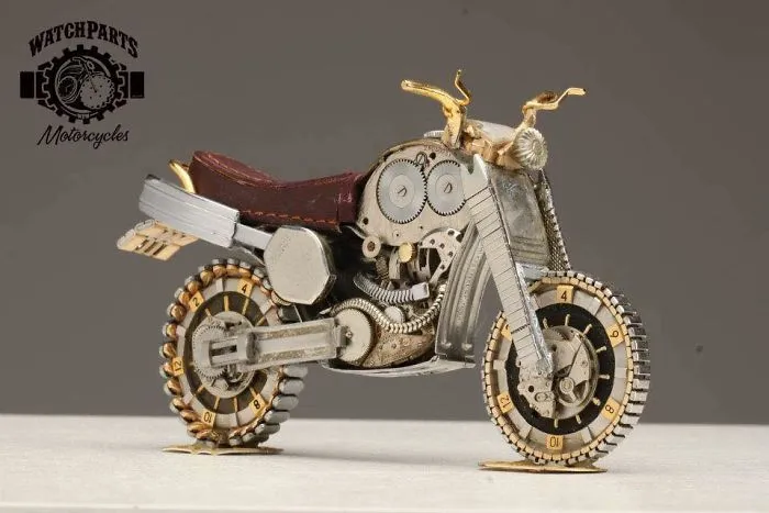 I Turn Old Watches Into Steampunk Sculptures